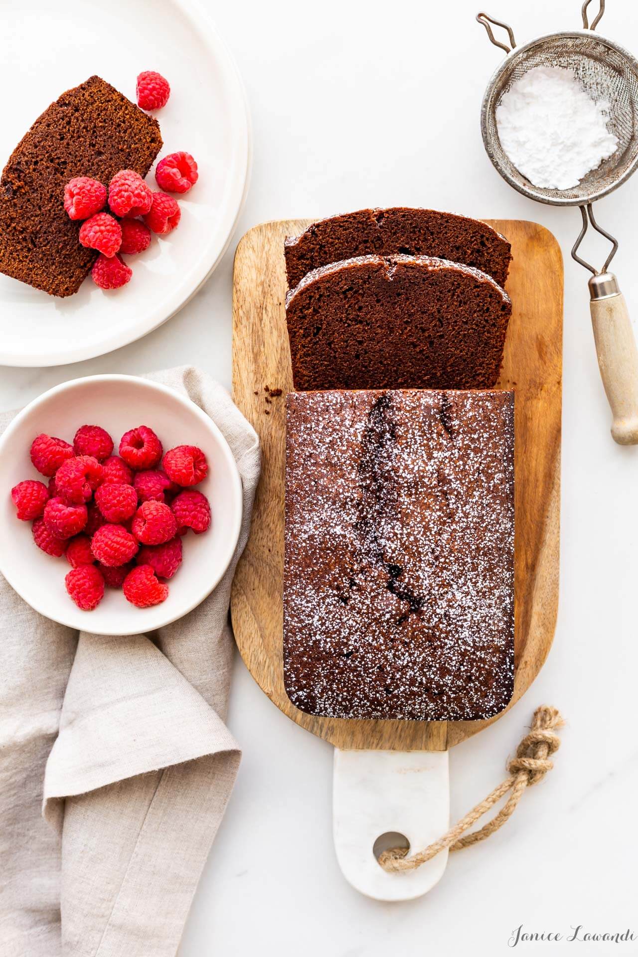 Double Chocolate Espresso Pound Cake