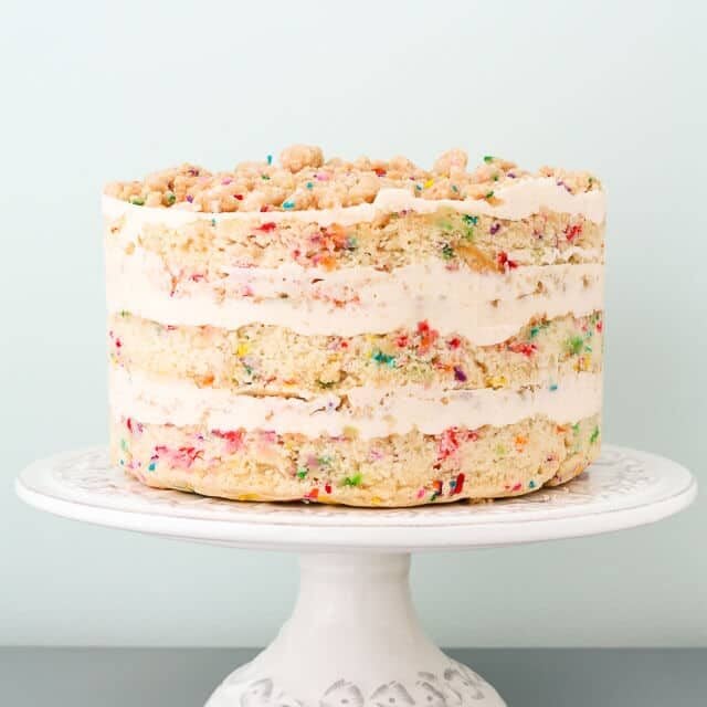 Homemade Momofuku Milk Bar birthday cake for my 30th - The Bake School