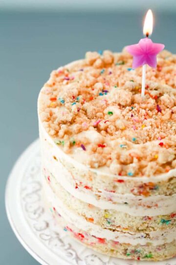 Homemade Momofuku Milk Bar birthday cake for my 30th - The Bake School
