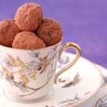 Recipe for chocolate truffles