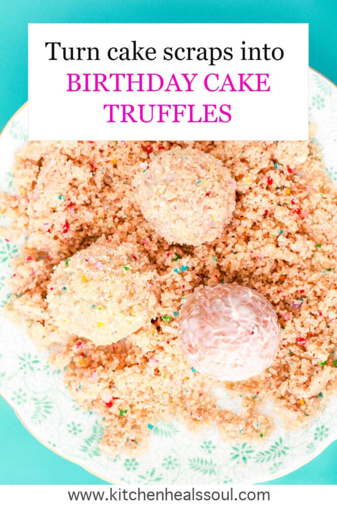 Birthday cake truffles: what to make with leftover cake - The Bake School