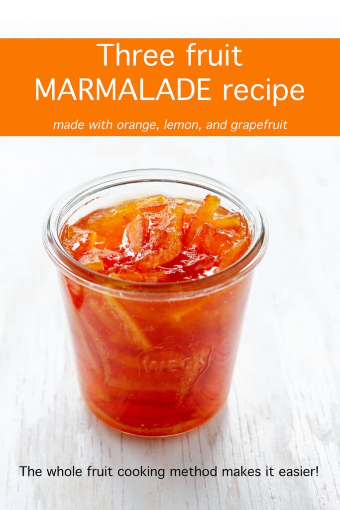 Three fruit marmalade The Bake School