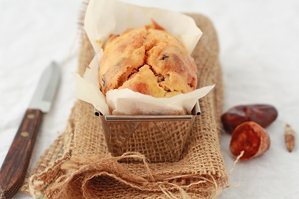 savory date and chorizo loaf