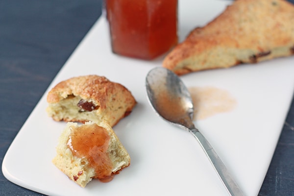 date and blue cheese scones