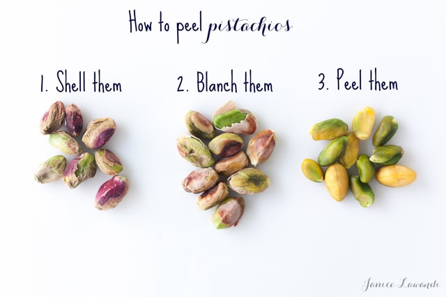 How to peel pistachios