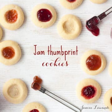 Jam Thumbprint cookies