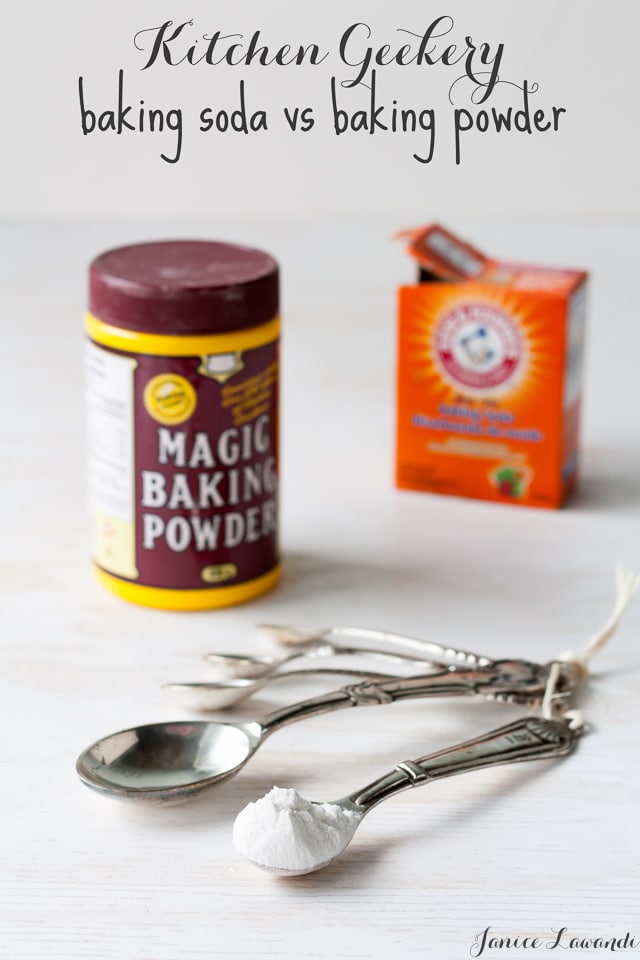 Baking Soda vs. Baking Powder - Chef Lola's Kitchen