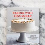 Baking with less sugar book cover