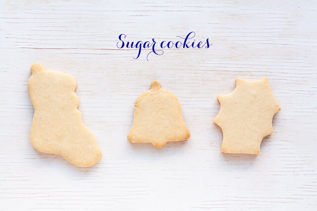 Sugar cookie cutouts