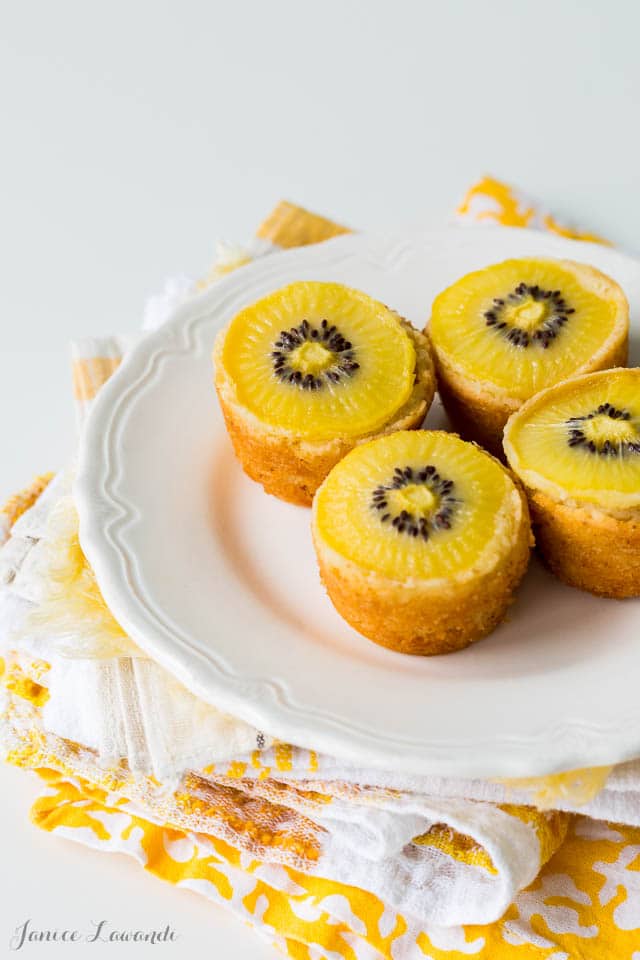 SunGold kiwi coconut financiers | @ktchnhealssoul