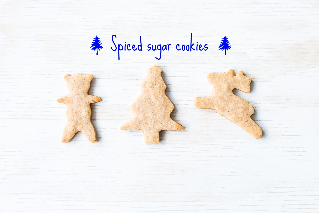 Spiced sugar cookies