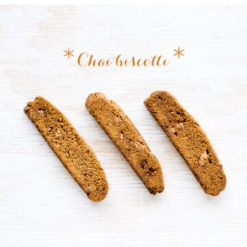 chai-biscotti spiced with anise seed and ginger