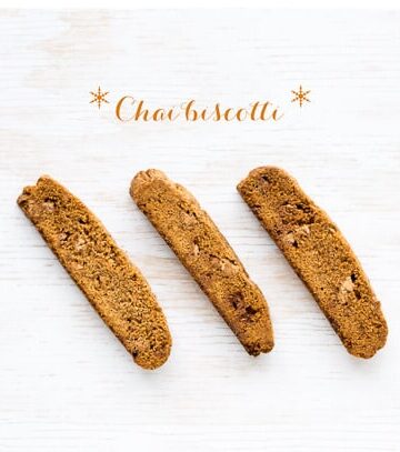 chai-biscotti spiced with anise seed and ginger