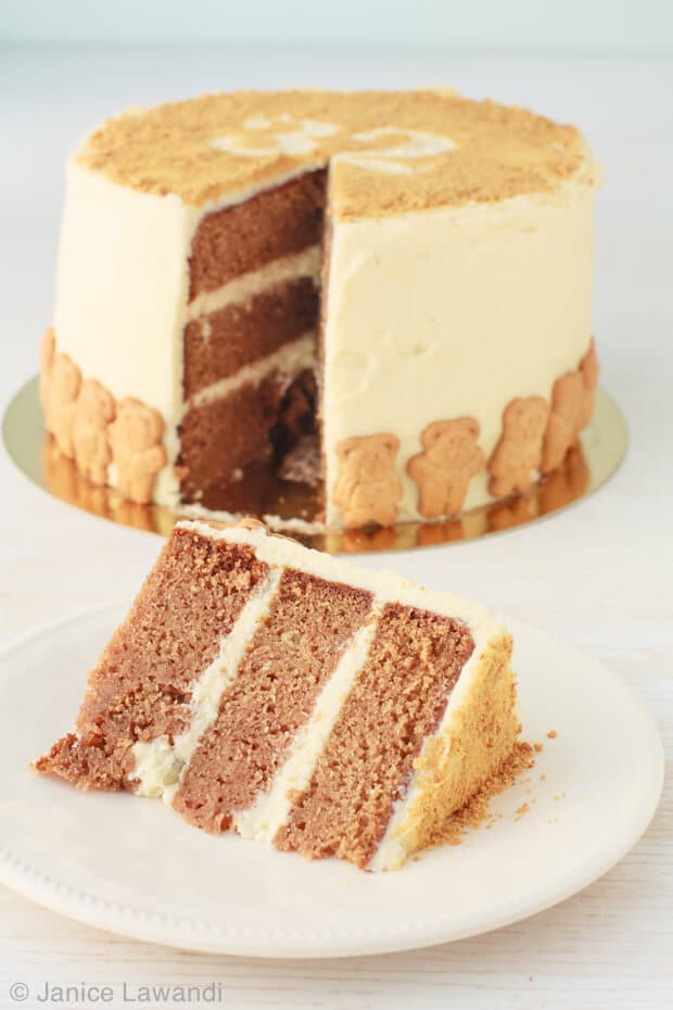 Homemade Spice Cake with Caramel Frosting - Tara Teaspoon