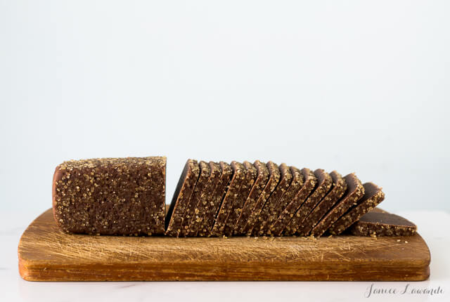 Cocoa coffee slice and bake cookies