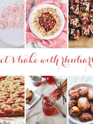 Let's bake with rhubarb-best rhubarb recipes roundup