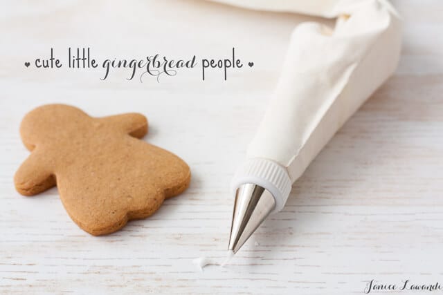 cute little gingerbread people made from the best gingerbread cookie dough