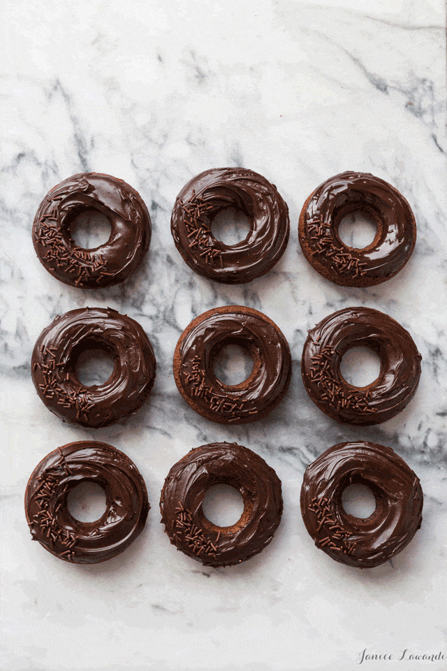 Baked-chocolate-donut recipe