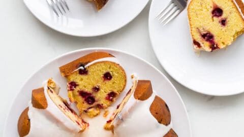 Milk Vanilla Cake With Cranberry | Baking With Dried Cranberry | Wok Baking  – Mad About Cooking