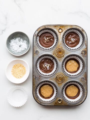 How to make chocolate peanut butter cups with any nut butter