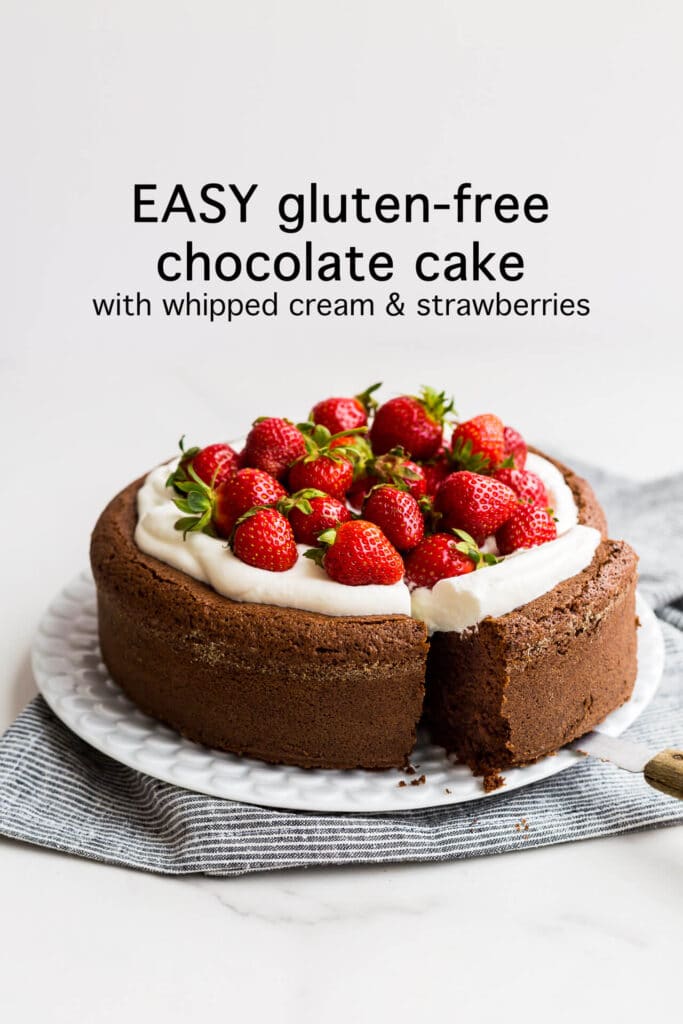 Simple gluten-free chocolate cake - The Bake School