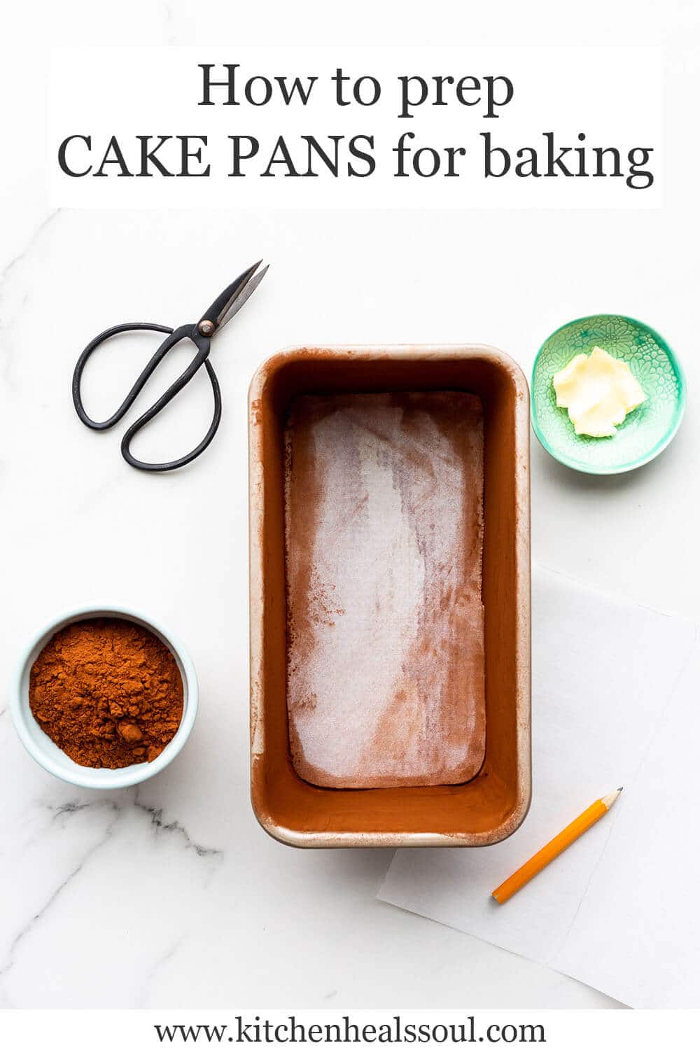 How to prepare cake pans for baking The Bake School