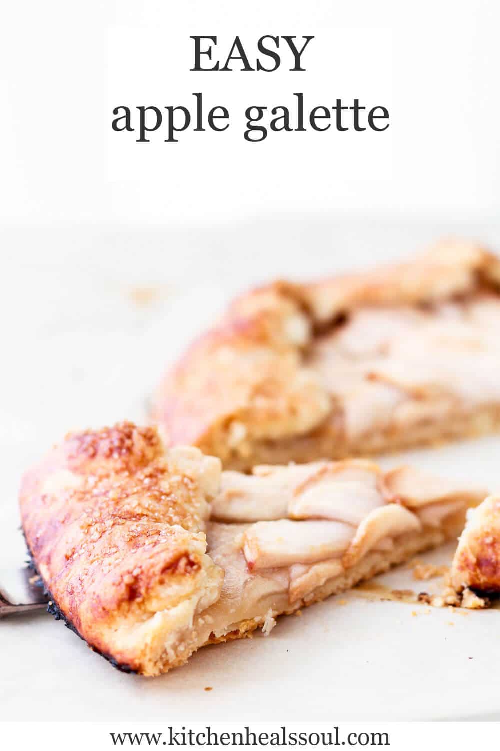 Easy apple galette - The Bake School