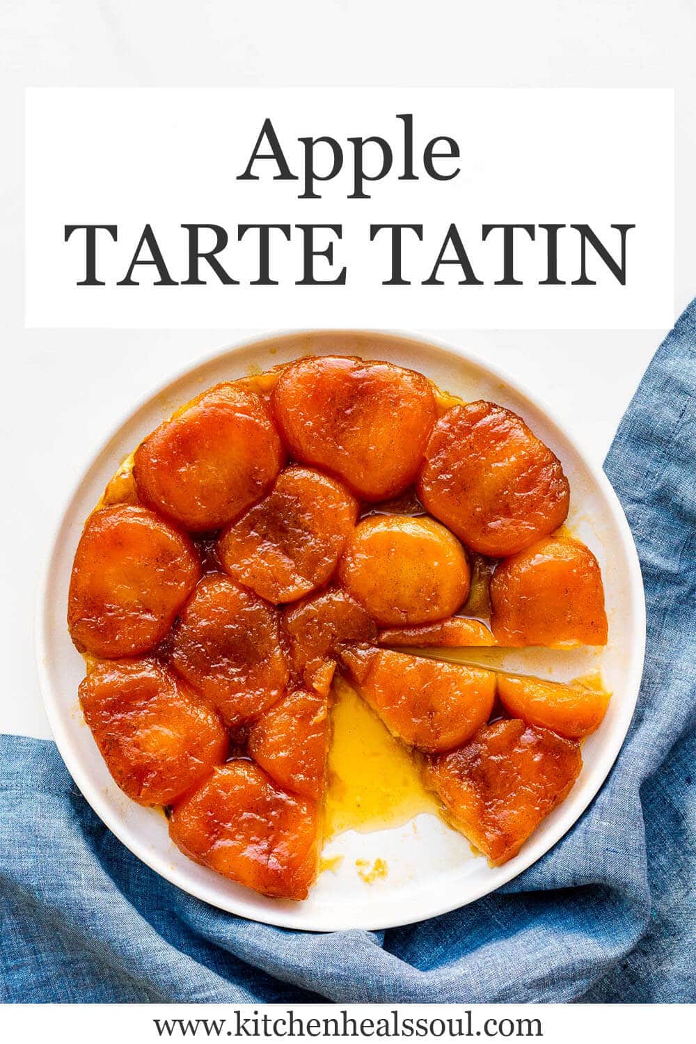 Classic Tarte Tatin in a Cast-Iron Skillet Recipe 