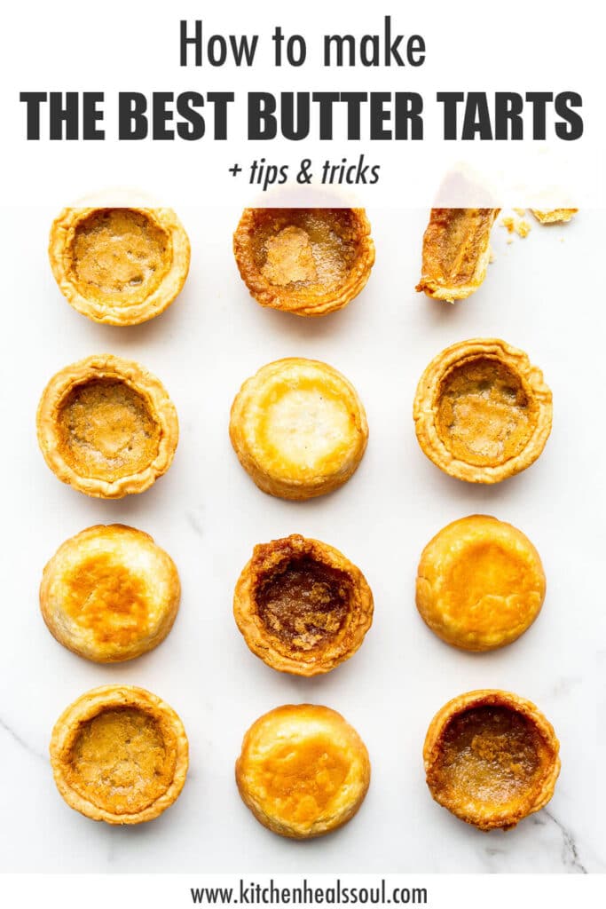 How to make butter tarts without corn syrup (including a flaky all ...