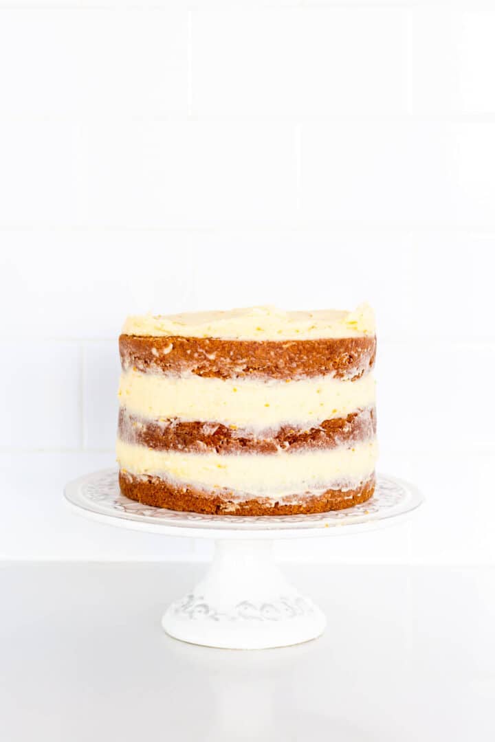 How to Make Thick Cream Cheese Frosting for Cakes and Piping with Less