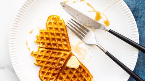 Waffles-butter-and-syrup-