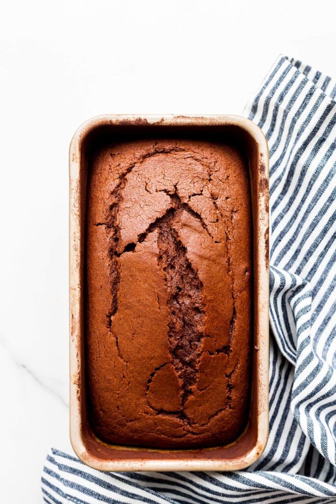 Chocolate loaf cake The Bake School