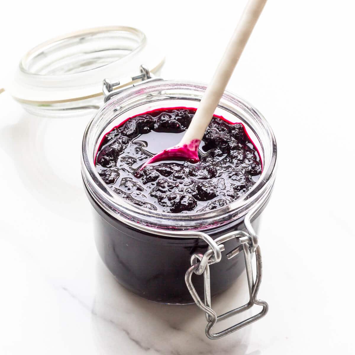 Blueberry jam - The Bake School