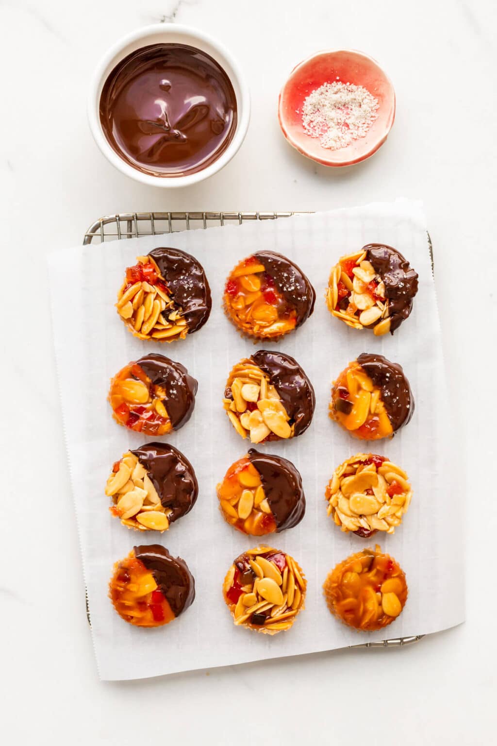 Florentine cookies The Bake School