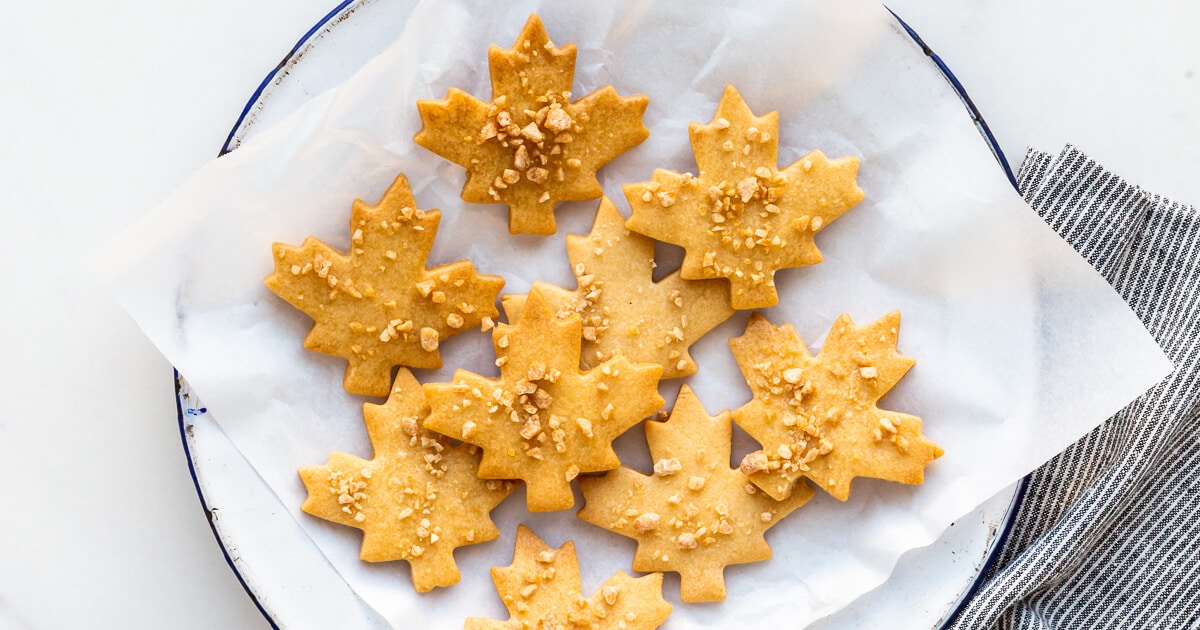 Maple Shortbread Cookies-image