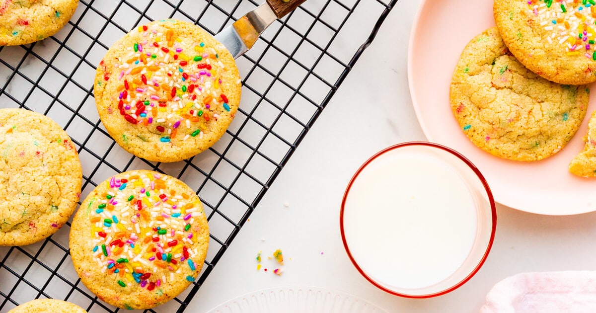 Sugar Cookies with Sprinkles The Bake School