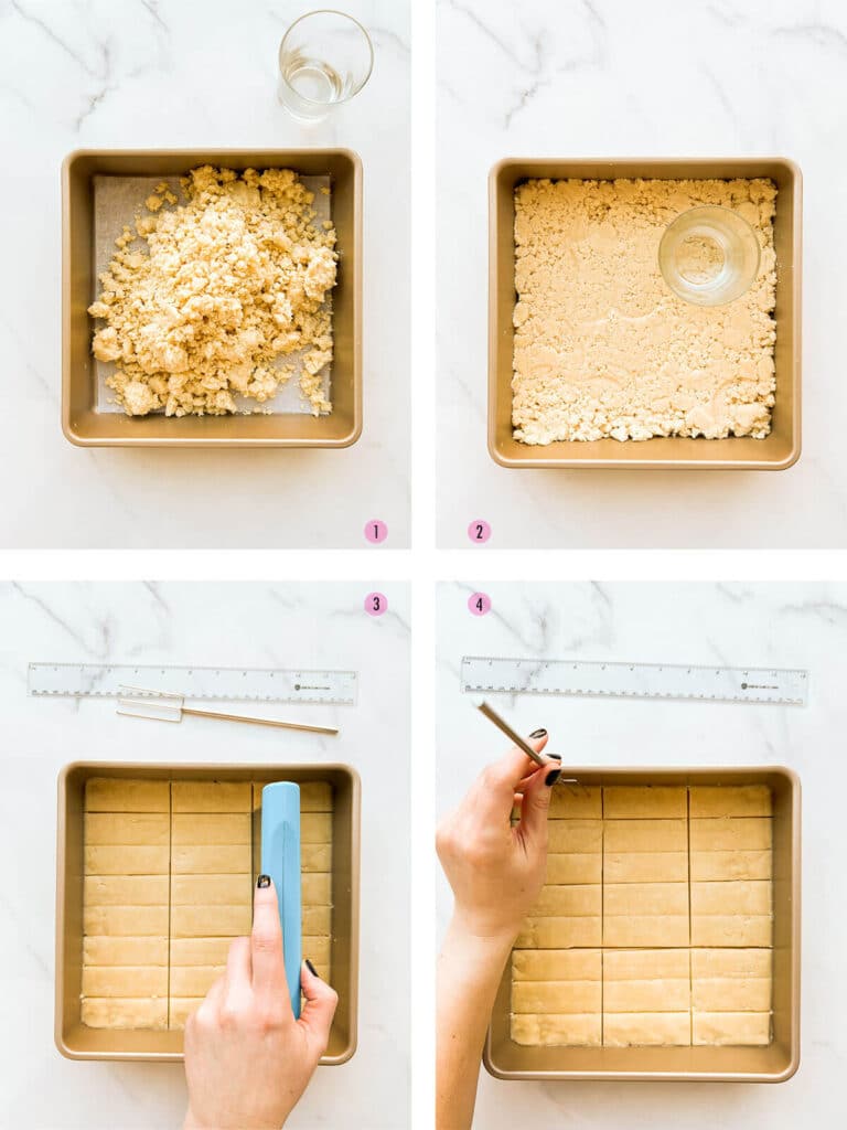 Super simple 123 ratio shortbread recipe