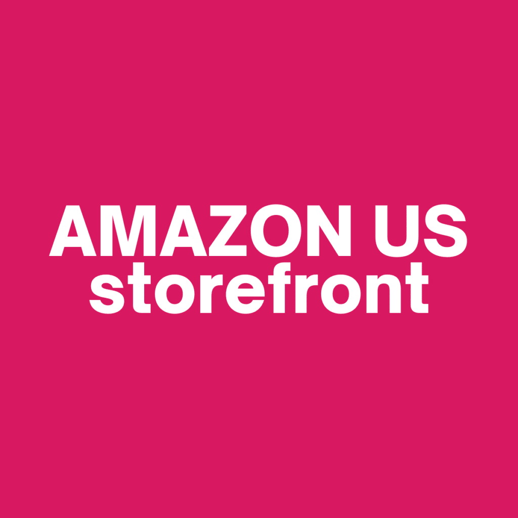 Pink graphic advertising The Bake School Amazon US storefront