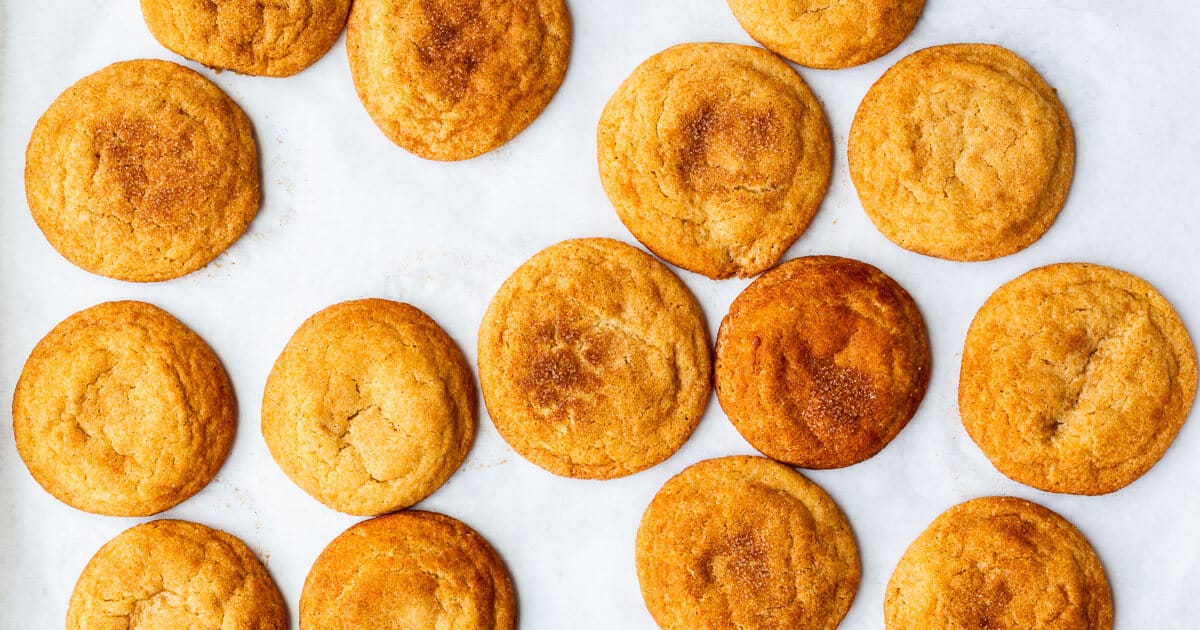 Snickerdoodle Cookies - The Bake School